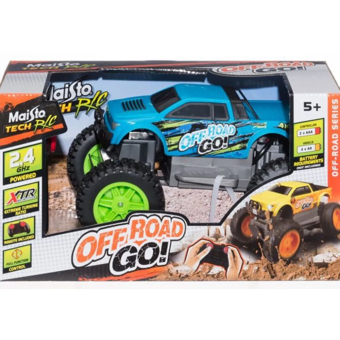MAISTO TECH R/C OFF ROAD GO - 2.4 GHZ AUTO FI, SE