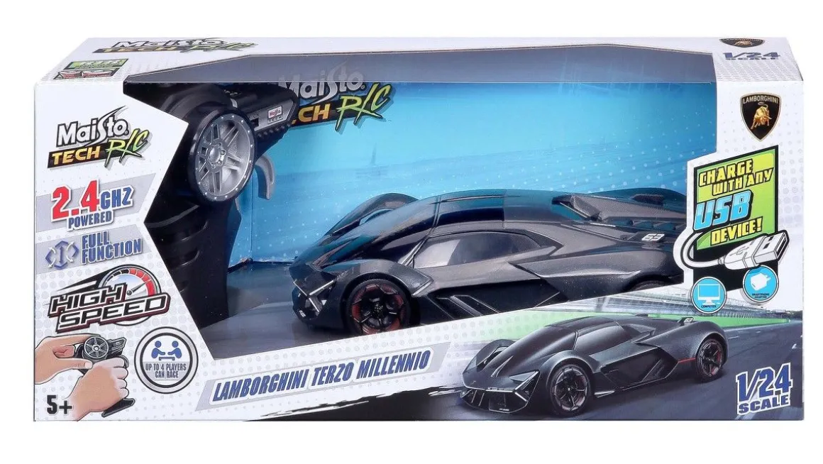 MAISTO TECH R/C PREMIUM 1:24 LAMBORGHINI TERZO MILLENNIO AUTO