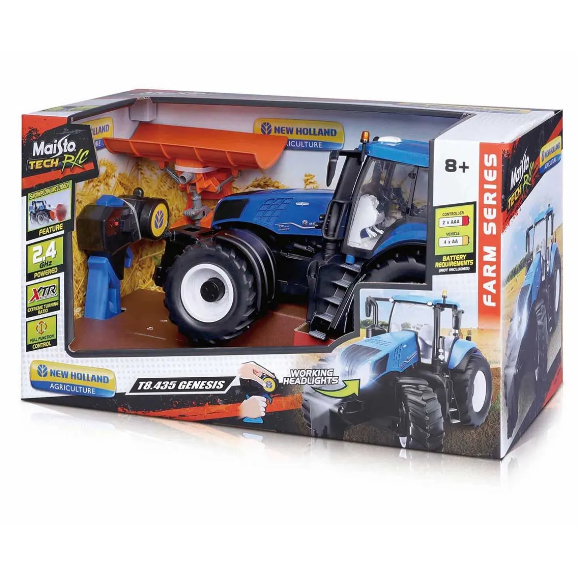 MAISTO TECH R/C TRAKTORI AURALLA 2.4GHZ