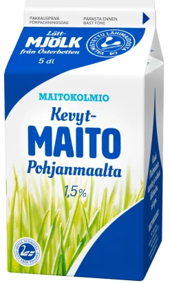 MAITOKOLMIO KEVYTMAITO 500 ML