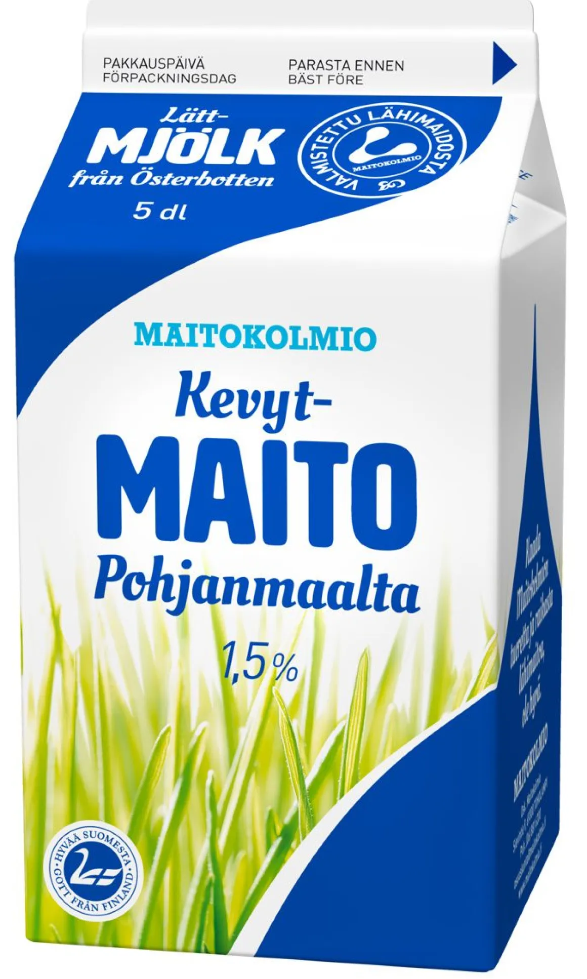 MAITOKOLMIO KEVYTMAITO 500 ML