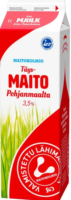 MAITOKOLMIO TÄYSMAITO 1L