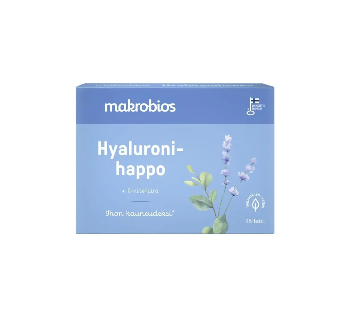 MAKROBIOS HYALURONIHAPPO + C TABLETTI 45 KPL