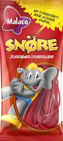 MALACO SNÖRE MANSIKKANAUHA 94 G