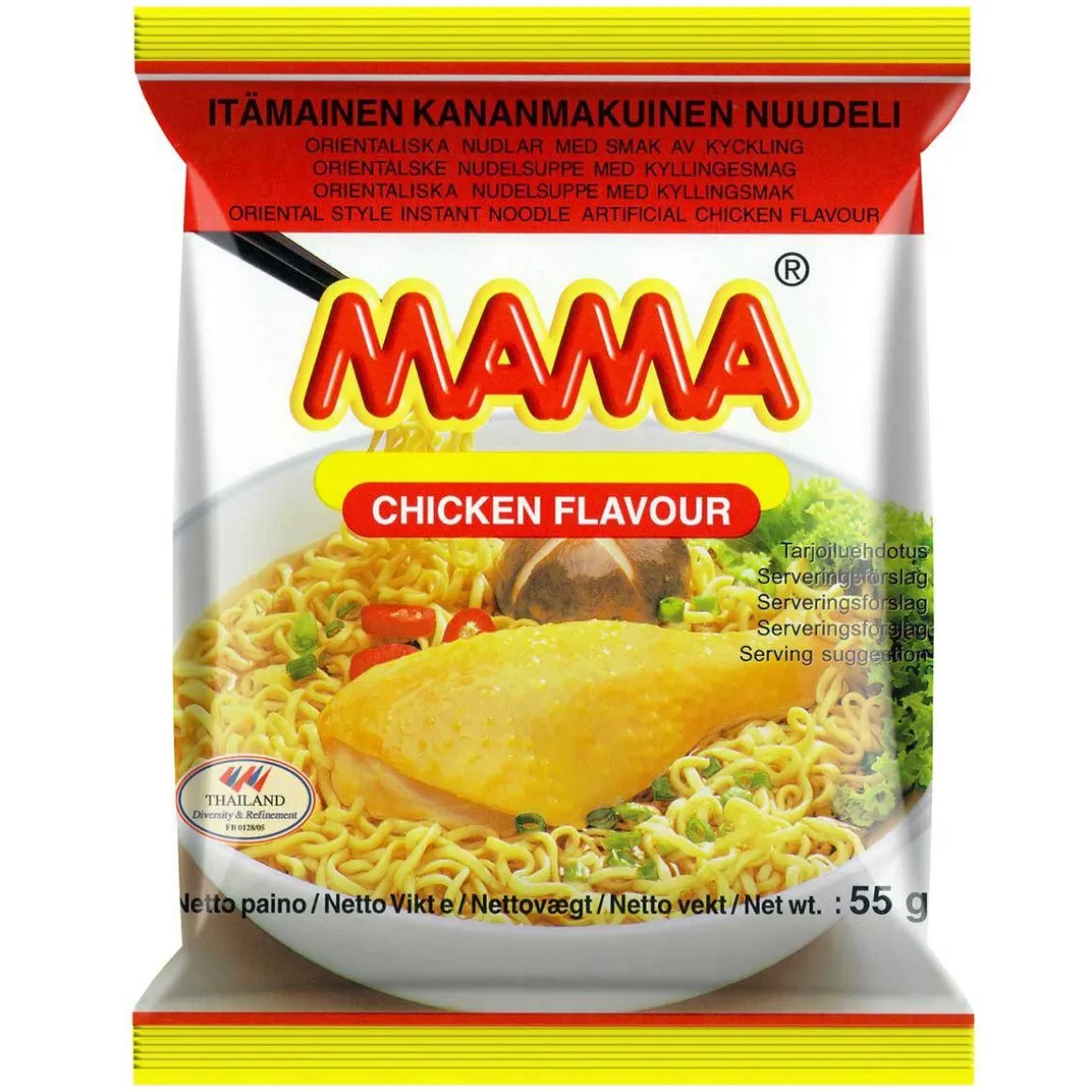 MAMA NUUDELI KANANMAKUINEN 55 G