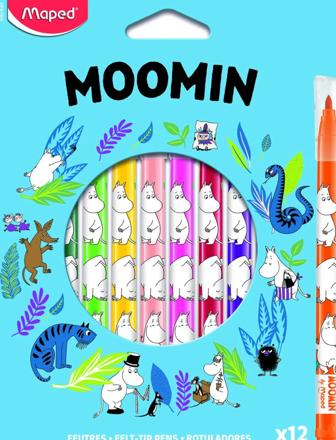 MAPED MOOMIN HUOPAKYNÄ 12KPL