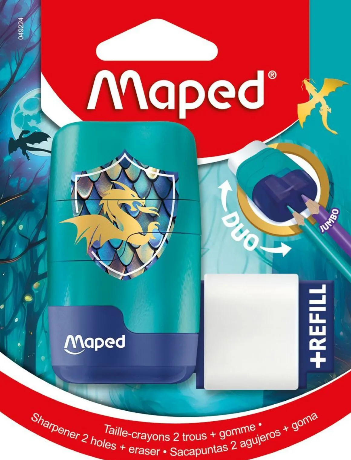 MAPED TEROITIN/PYYHEKUMI DRAGON+TÄYTTÖ