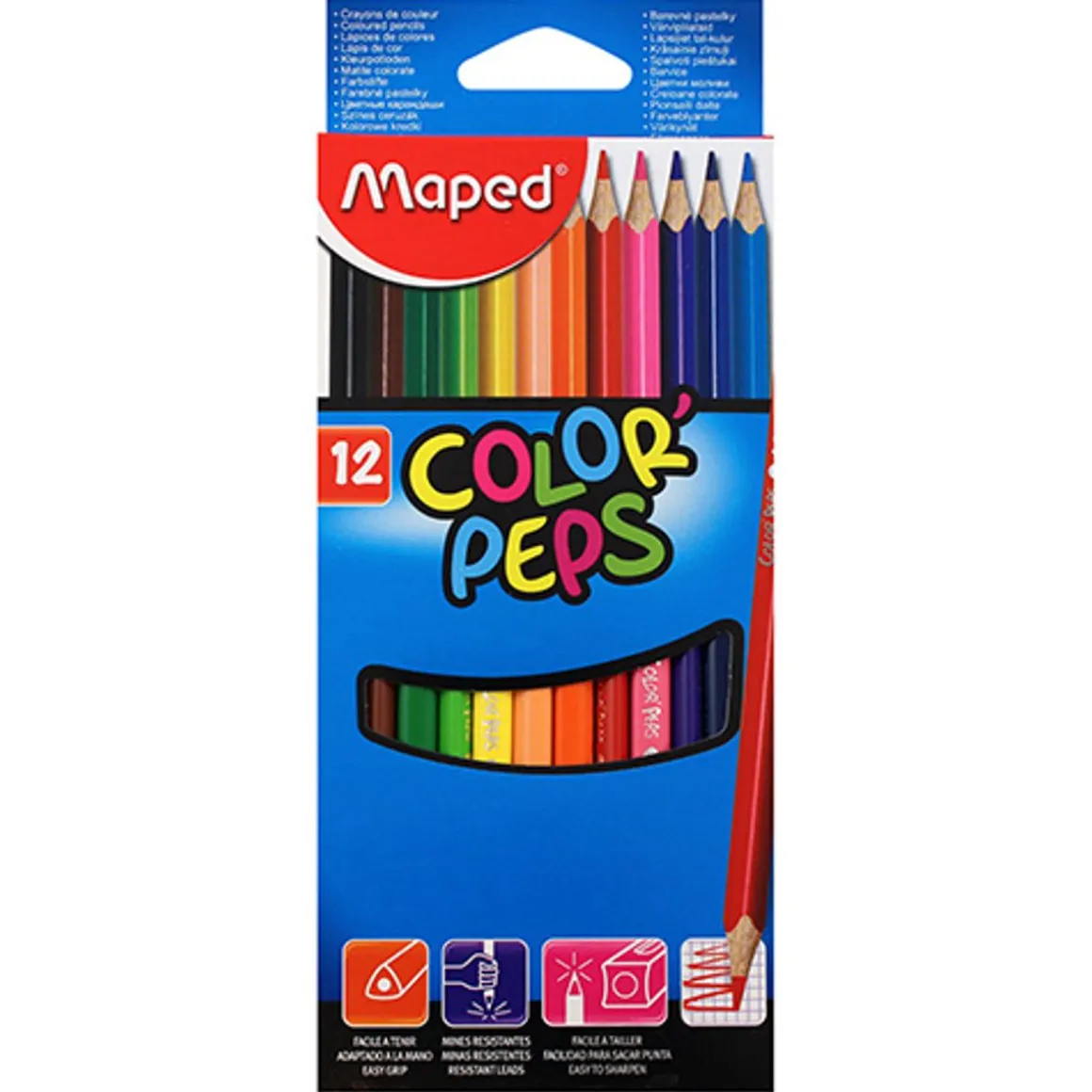 MAPED VÄRIKYNÄT 12 KPL