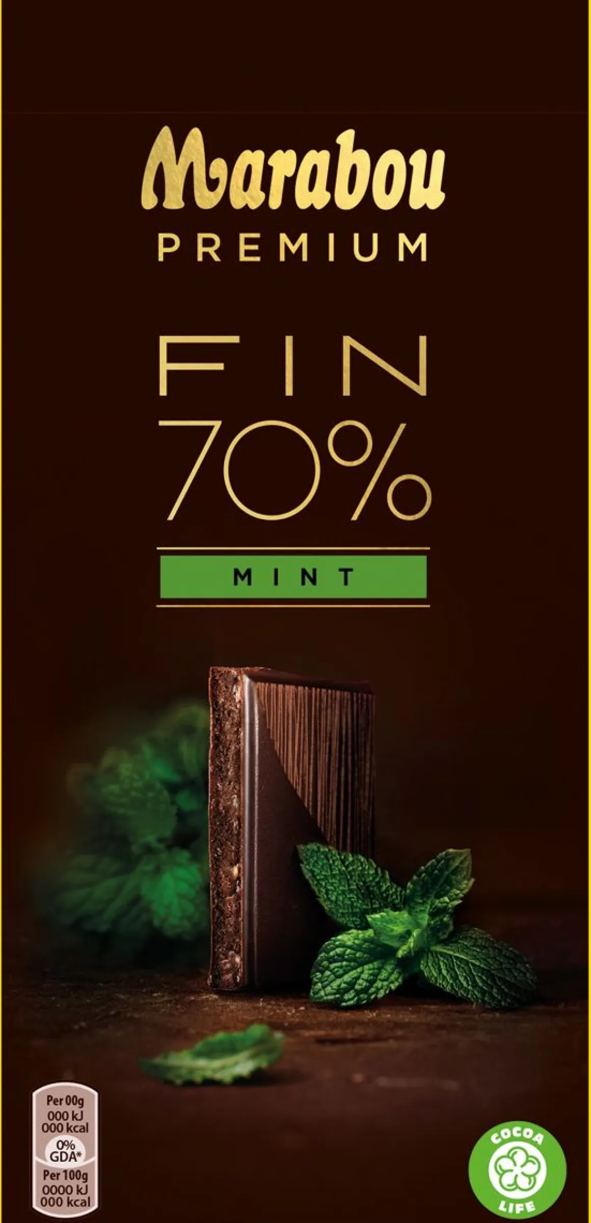 MARABOU PREMIUM DARK MINT 100 G