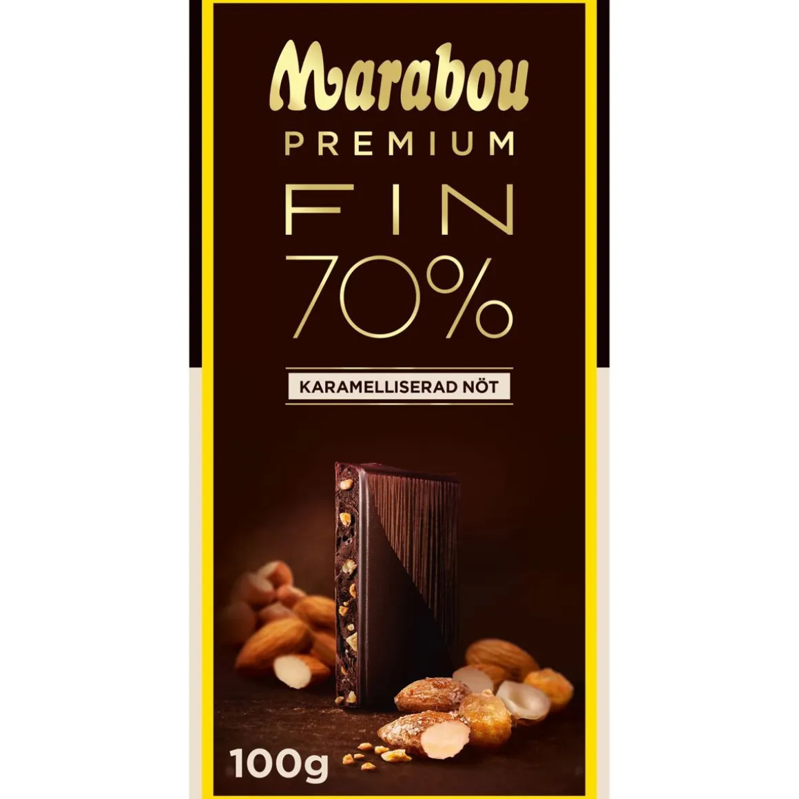 MARABOU PREMIUM KARAMELLISERAD NÖT 100 G