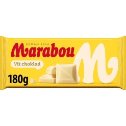 MARABOU WHITE SUKLAALEVY  180 G