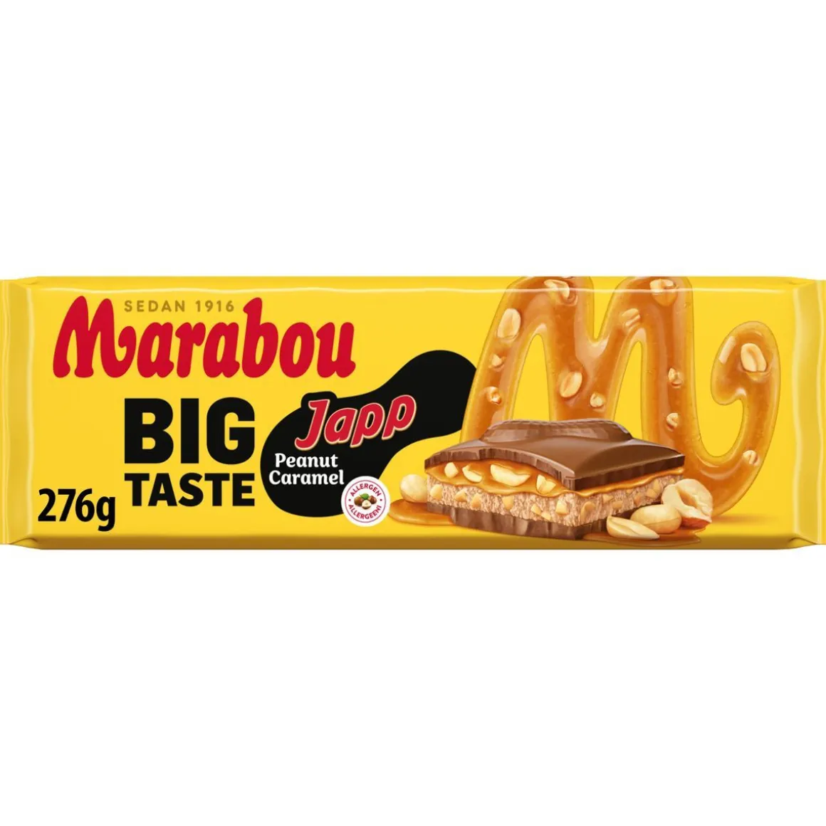 MARABOU BIG TASTE JAPP PEANUT 276 G