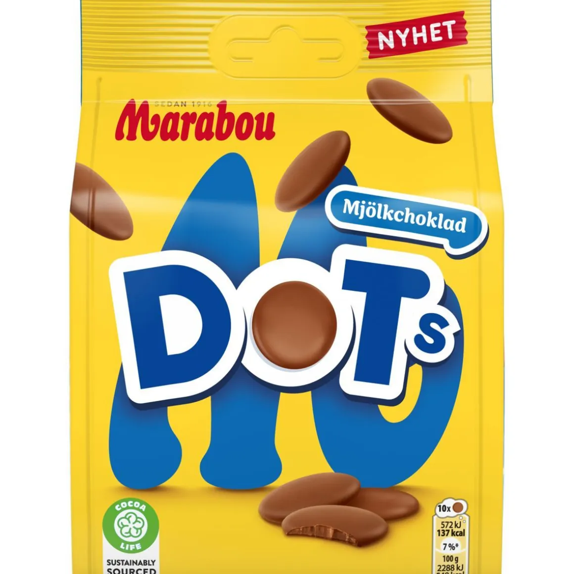 MARABOU DOTS 120 G