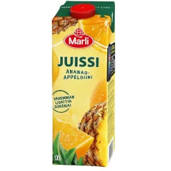 MARLI JUISSI ANANAS-APPELSIINI 1 L