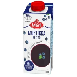 MARLI TARHURIN MUSTIKKAKEITTO+ D&C-VITAMIINIT JA SINKKI 200 ML