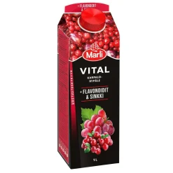 MARLI VITAL KARPALO-RYPÄLE + FLAVONOIDIT MEHUJUOMA 1L