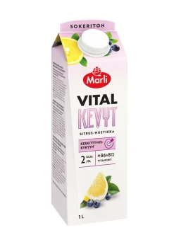 MARLI VITAL KEVYT SITRUS-MUSTIKKA 1 L