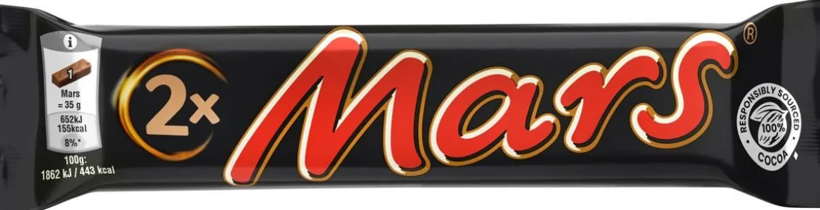 MARS PATUKKA 2-PACK 70 G