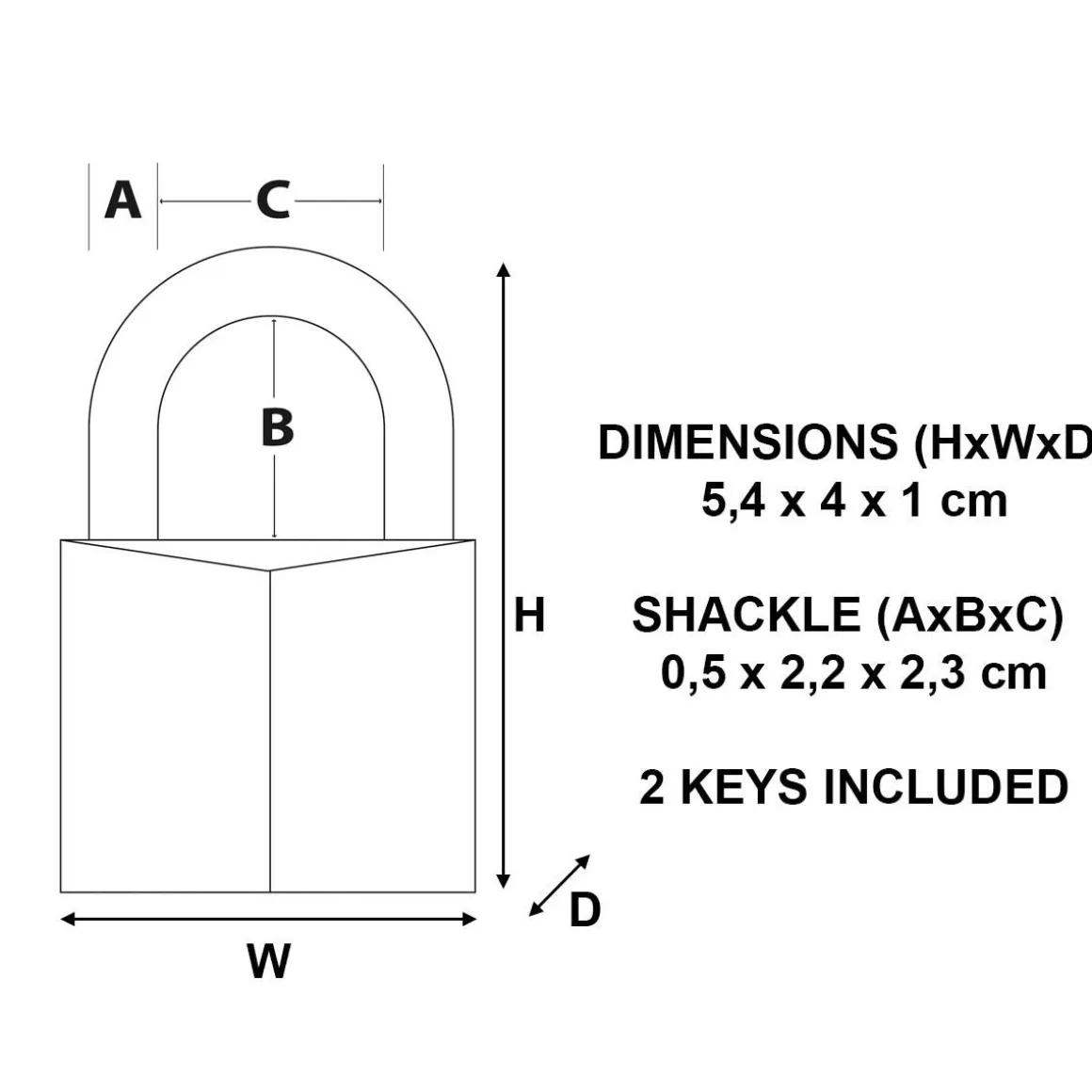 MASTERLOCK RIIPPULUKKO MAGNUM CAD400 40MM