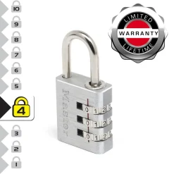 MASTERLOCK RIIPPULUKKO NUMEROLUKITUKSELLA 7630EURD 30MM