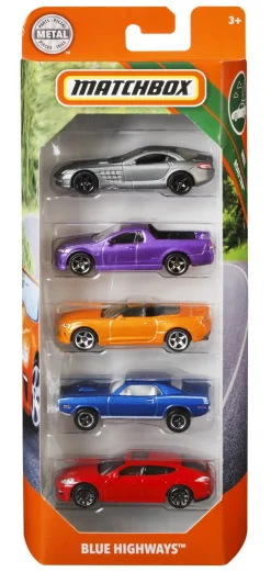 MATCHBOX PIKKUAUTOT 5 KPL