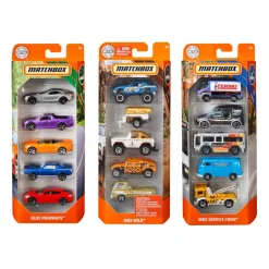 MATCHBOX PIKKUAUTOT 5 KPL