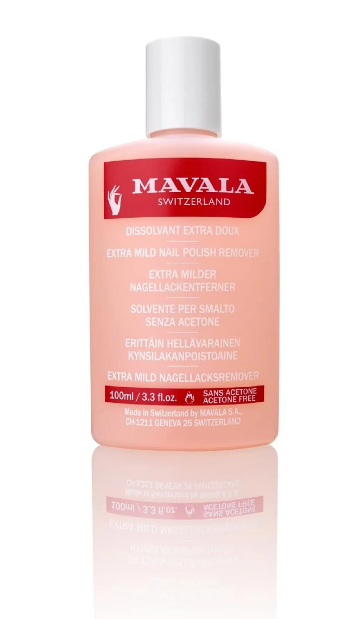 MAVALA NAIL POLISH REMOVER PINK 100 ML