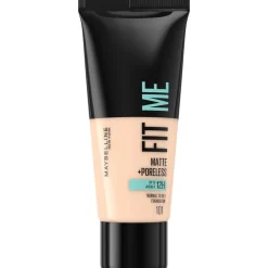 MAYBELLINE FIT ME MATTE + PORELESS 101 TRUE IVORY -MEIKKIVOIDE