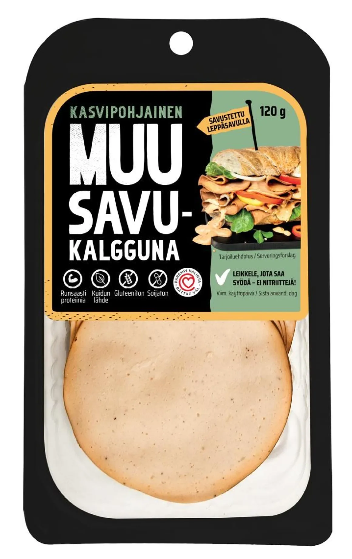 MEEAT MUU KASVIPOHJAINEN SAVUKALGGUNA 120 G