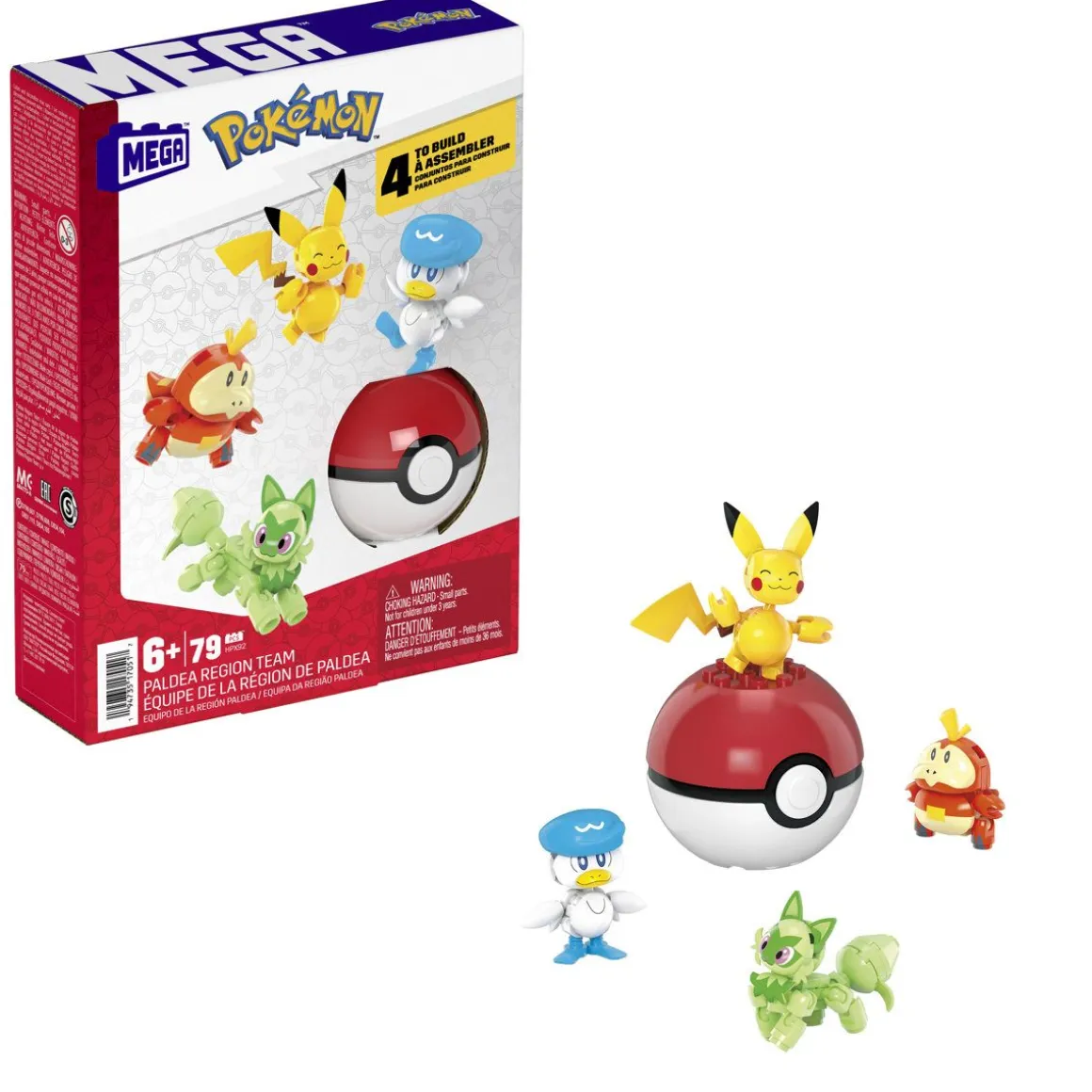 MEGA POKEMON PALDEA RAKENNUSSETTI