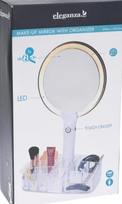 MEIKKIPEILI/ORGANISOIJA  LED VALOLLA 20X13X5,5CM