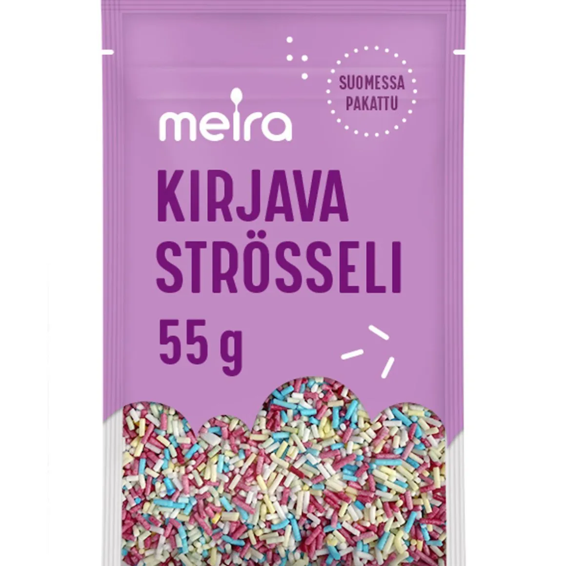 MEIRA KIRJAVA STRÖSSELI 55 G