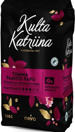 MEIRA KULTA KATRIINA PAPUKAHVI TUMMA PAAHTO 500 G