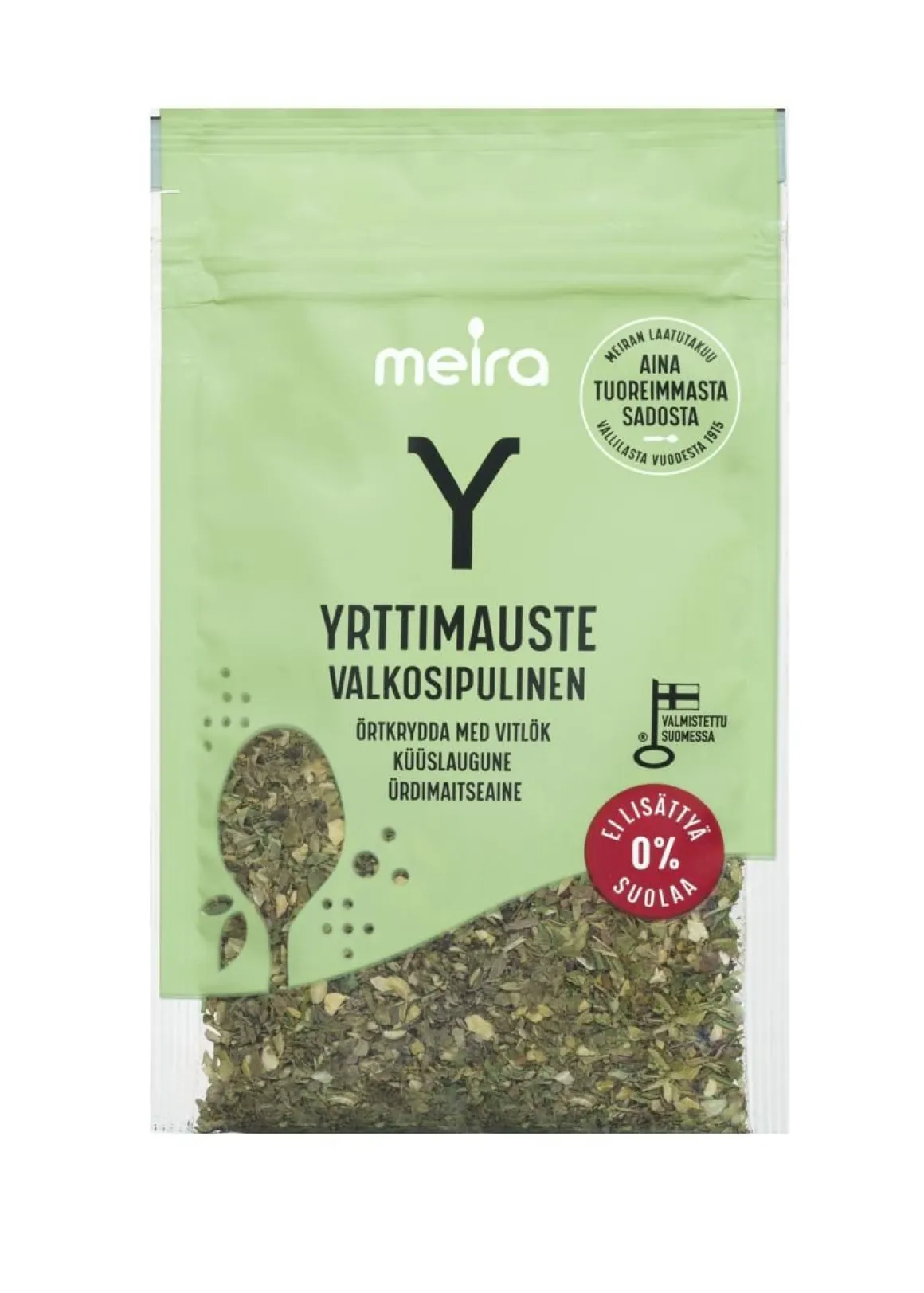 MEIRA VALKOSIPULINEN YRTTIMAUSTE, SUOLATON 13 G