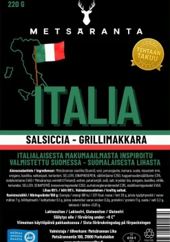 METSÄRANTA GRILLIMAKKARA SALSICCIA 220 G