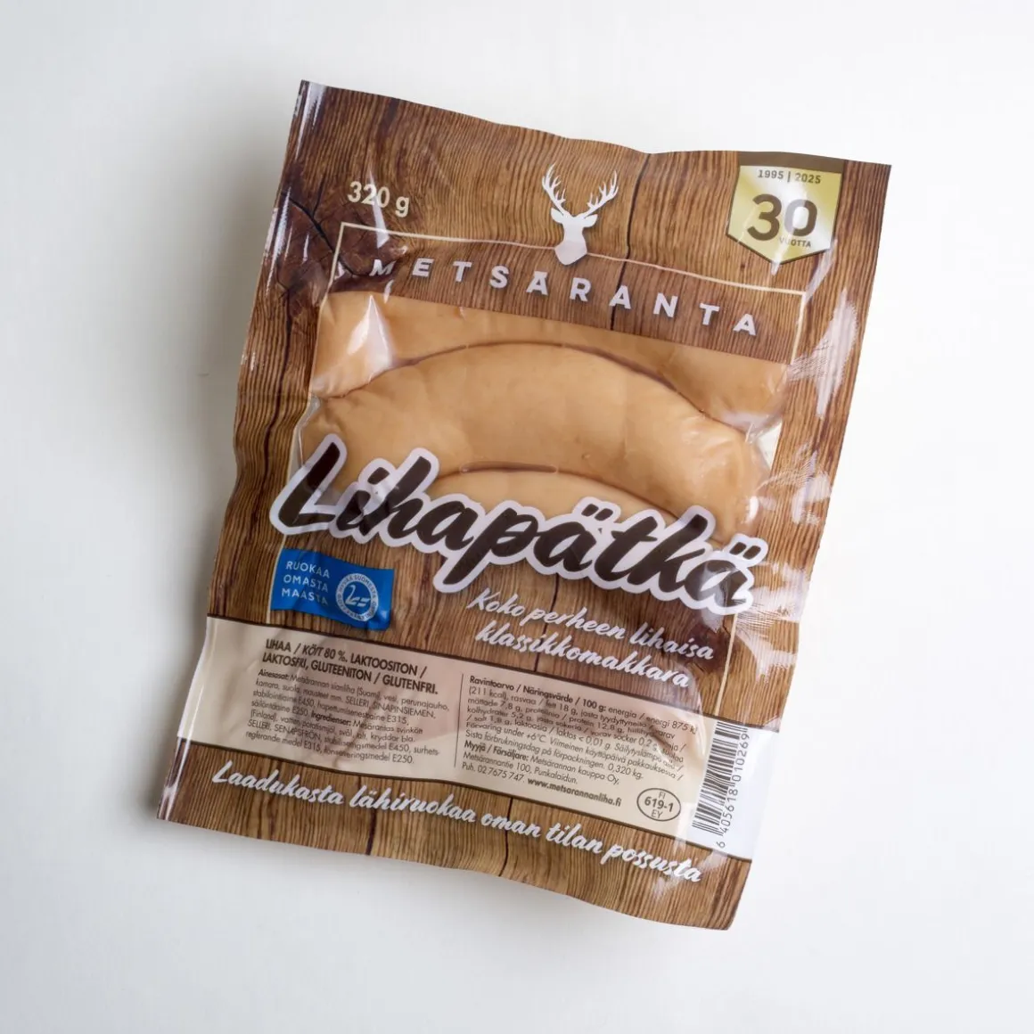 METSÄRANTA LIHAPÄTKÄ 320 G