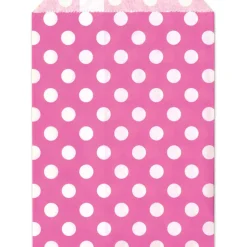 MEYCO PAPERIPUSSI 13X16,5CM PINKKI PALLOLL. 25KPL