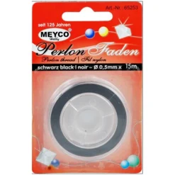 MEYCO NYLONLANKA 0,5MM X 15M MUSTA