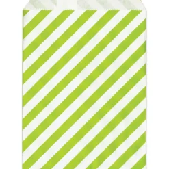 MEYCO PAPERIPUSSI 13X16,5CM VIHREÄ RAITA 25KPL