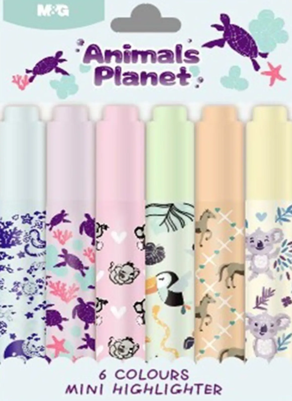 M&G ANIMALS PLANET KOROSTUSKYNÄ MINI 6 TRENDIVÄRIÄ