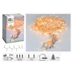 MICROCLUSTER 400LED WW TRANSP LED 400 TIHEÄ VALOSARJA, EXTRALÄM