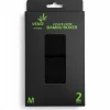 MIESTEN BAMBUBOKSERIT MUSTA 2-PACK XL