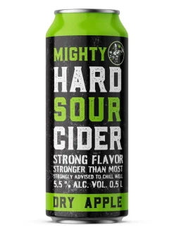 MIGHTY HARD CIDER 5,5% DRY APPLE SOUR TLK 500 ML