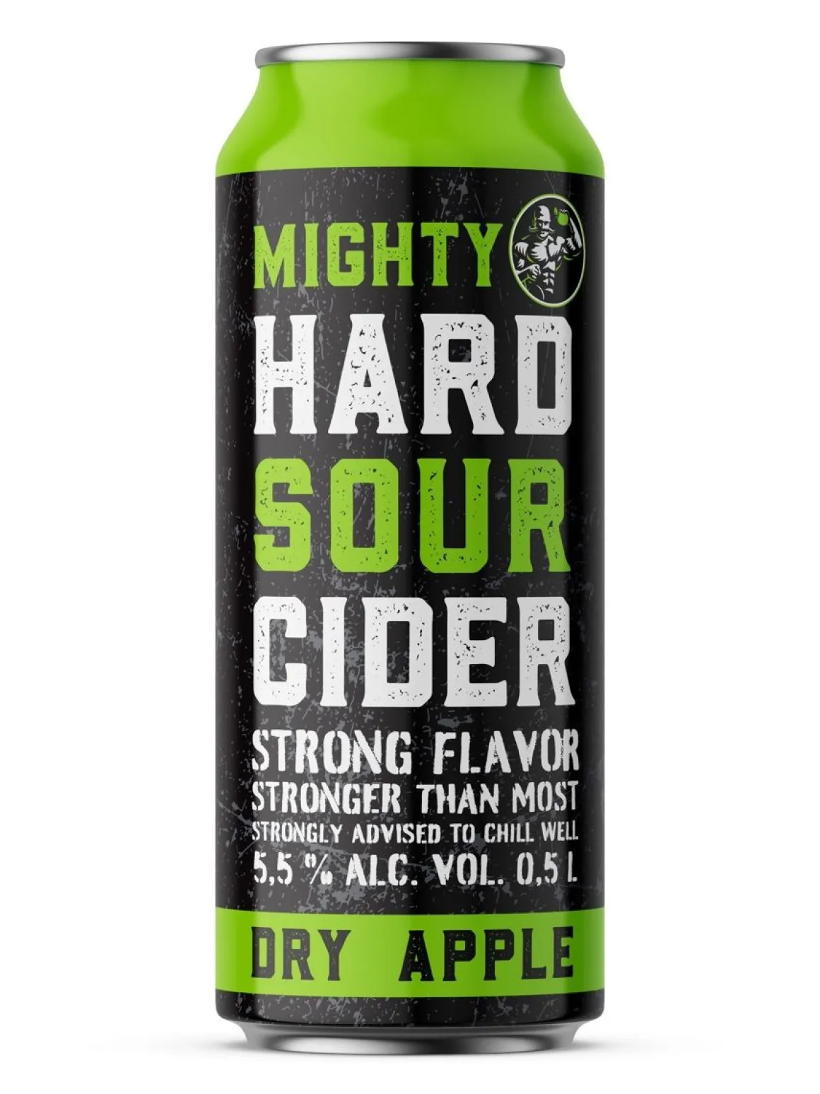 MIGHTY HARD CIDER 5,5% DRY APPLE SOUR TLK 500 ML