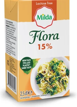 MILDA FLORA RUOKA 15% LAKTON  250 ML