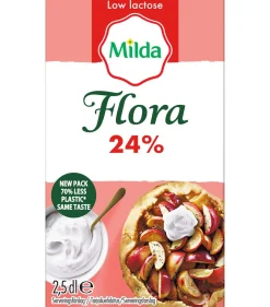 MILDA FLORA VISPI 24% VÄHÄLAKT 250 ML