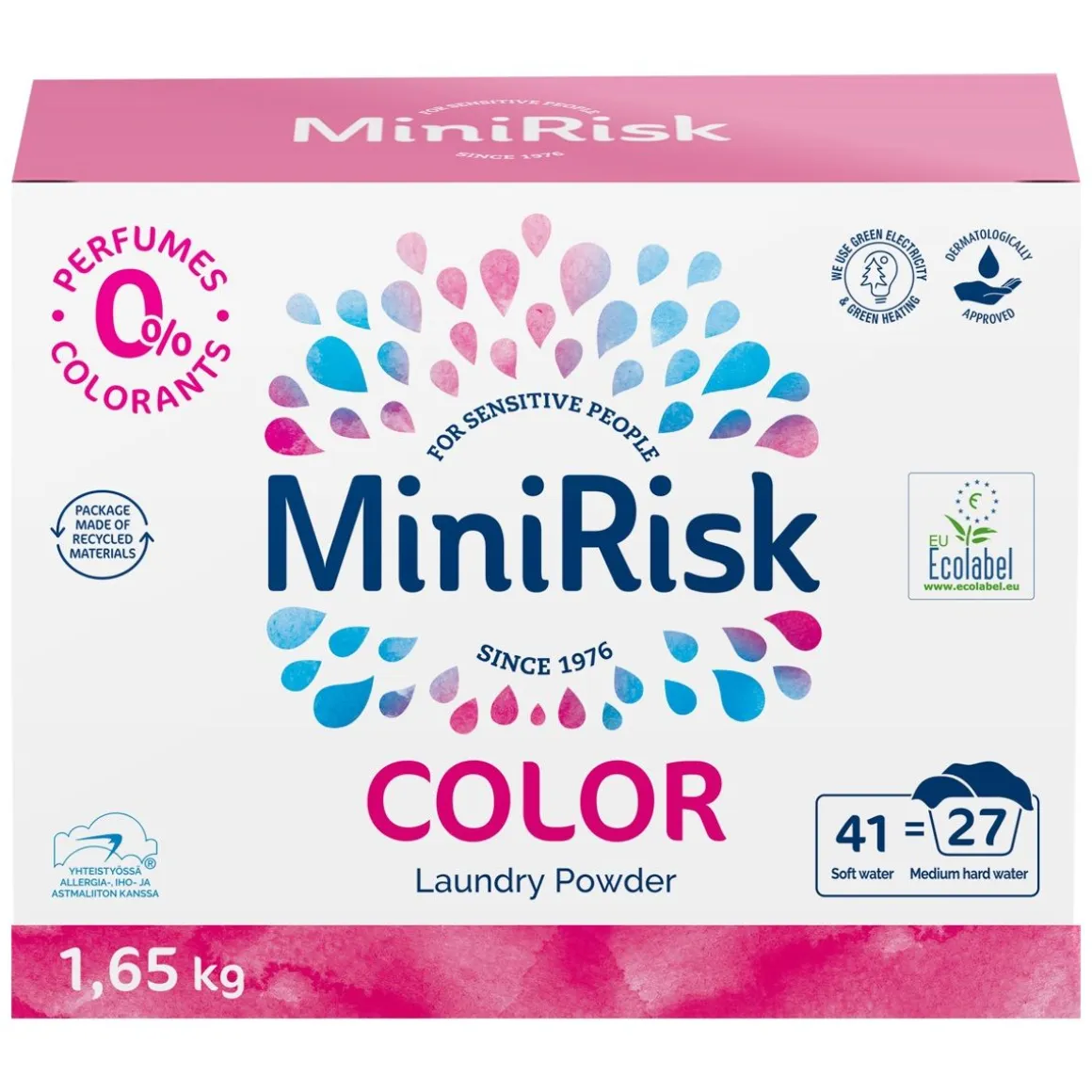MINI RISK COLOR PYYKINPESUJAUHE 1,65 KG