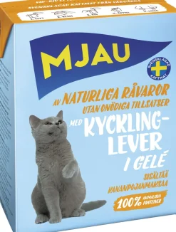 MJAU KANANPOJANMAKSAA HYYTELÖSSÄ 380 G