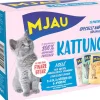 MJAU LAJITELMA LIHA&KALA HYYTELÖSSÄ PENNUILLE 12*85G 1,02 KG