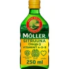 MÖLLER KALANMAKSAÖLJY SITRUUNA 250 ML